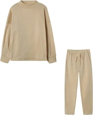 2 Piece Outfits for Women Fall 2025 Lounge Sets Workout Sweatsuits Jogger Sets Travel Tracksuits