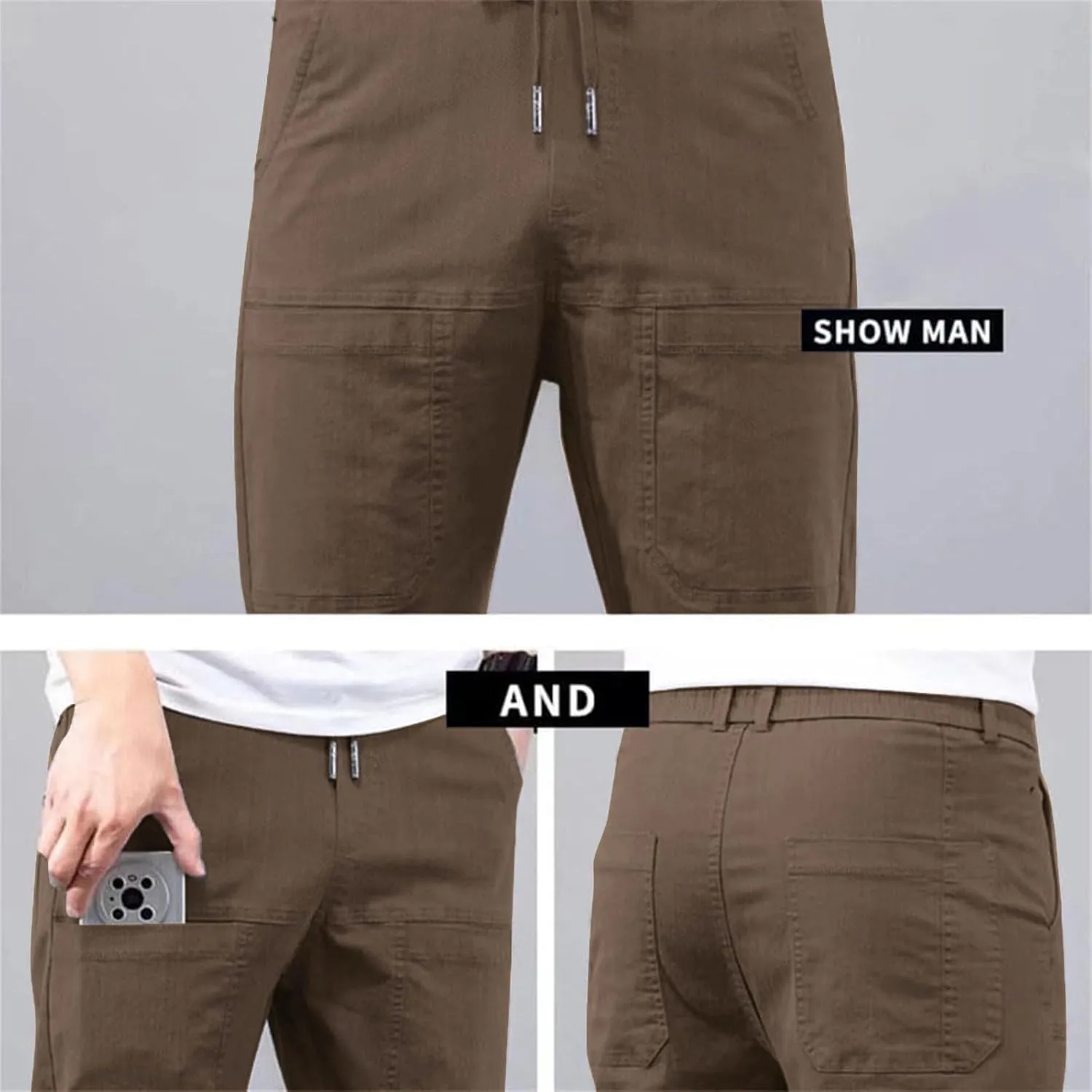 Acegents Cargo Pants, Acegents Mens Pants, Multipants - High Stretch Multi-Pocket Durable Cargo Pants Acegents Pants