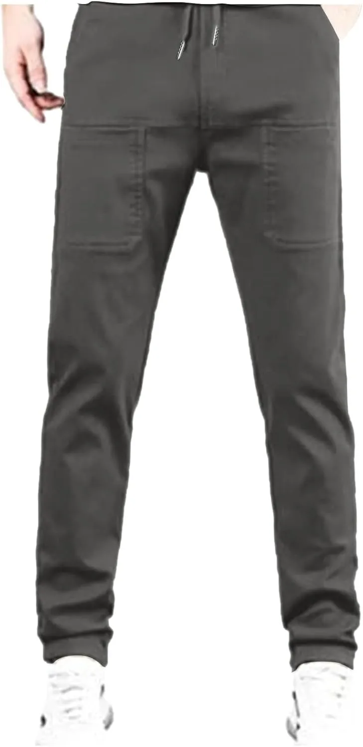 Acegents Cargo Pants High Stretch Multi-Pocket Durable Cargo Pants Multipants for Men Plus Size Pants Tactical Pants