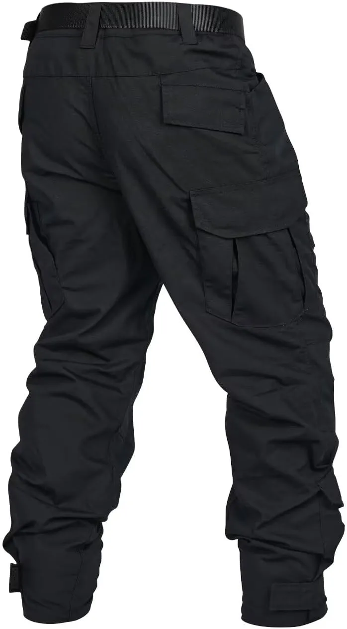 AKARMY Men's Hiking Pants, Camo Cargo Pants, Lightweight Work Pants Outdoor Travel Casual Pants with Multi-Pocket