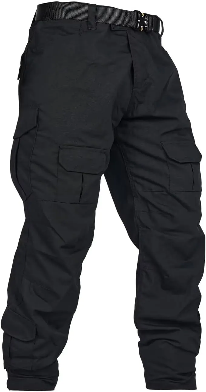 AKARMY Men's Hiking Pants, Camo Cargo Pants, Lightweight Work Pants Outdoor Travel Casual Pants with Multi-Pocket