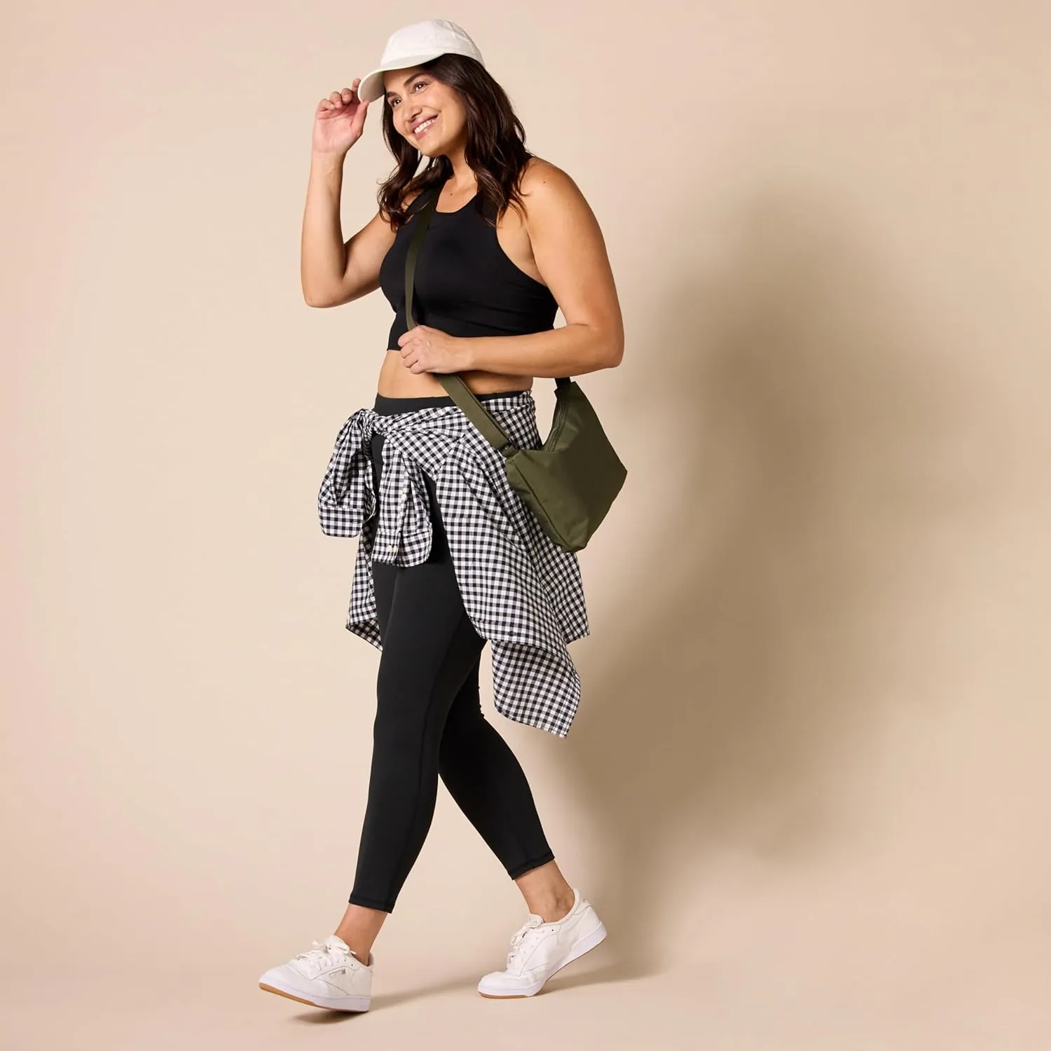 Amazon Essentials Workout Leggings for Women, High-Rise Active Sculpt Athleisure, Available in Plus Size