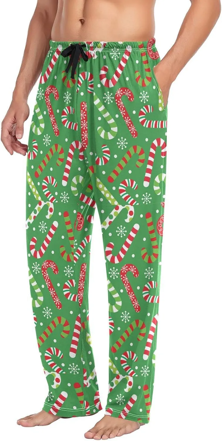Aslsiy Mens Pajama Pants Pajama Bottoms Sleep Pants Separate Lounge PJ Pants