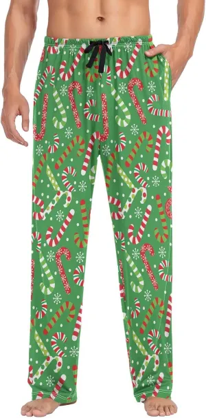 Aslsiy Mens Pajama Pants Pajama Bottoms Sleep Pants Separate Lounge PJ Pants