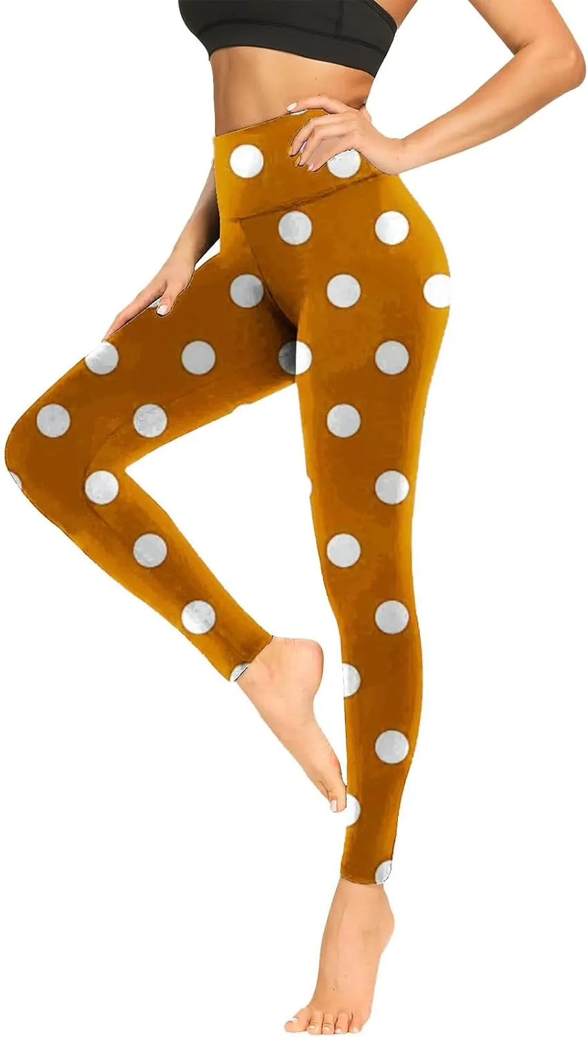 Butt Lifting Leggings for Women Seamless High Waist Scrunch Athletic Yoga Pants Plaid Print Tummy Control Gym Tights