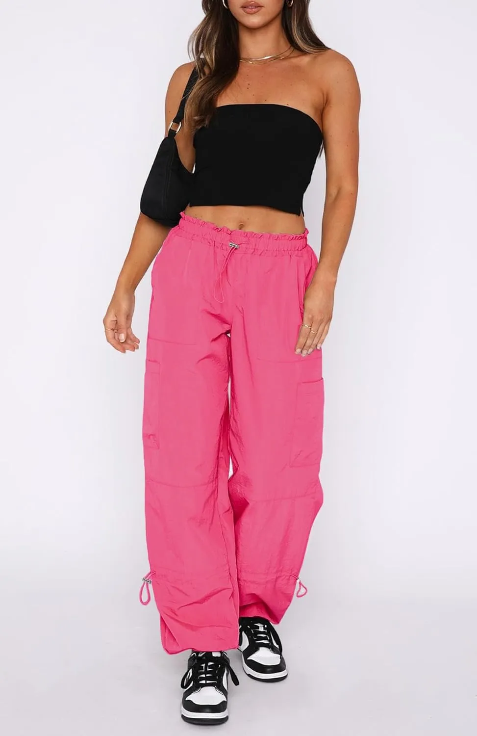 Cargo Pants Women Baggy - Parachute Pants for Women, Rave Pants Y2K Pants, Festival Outfits for Women