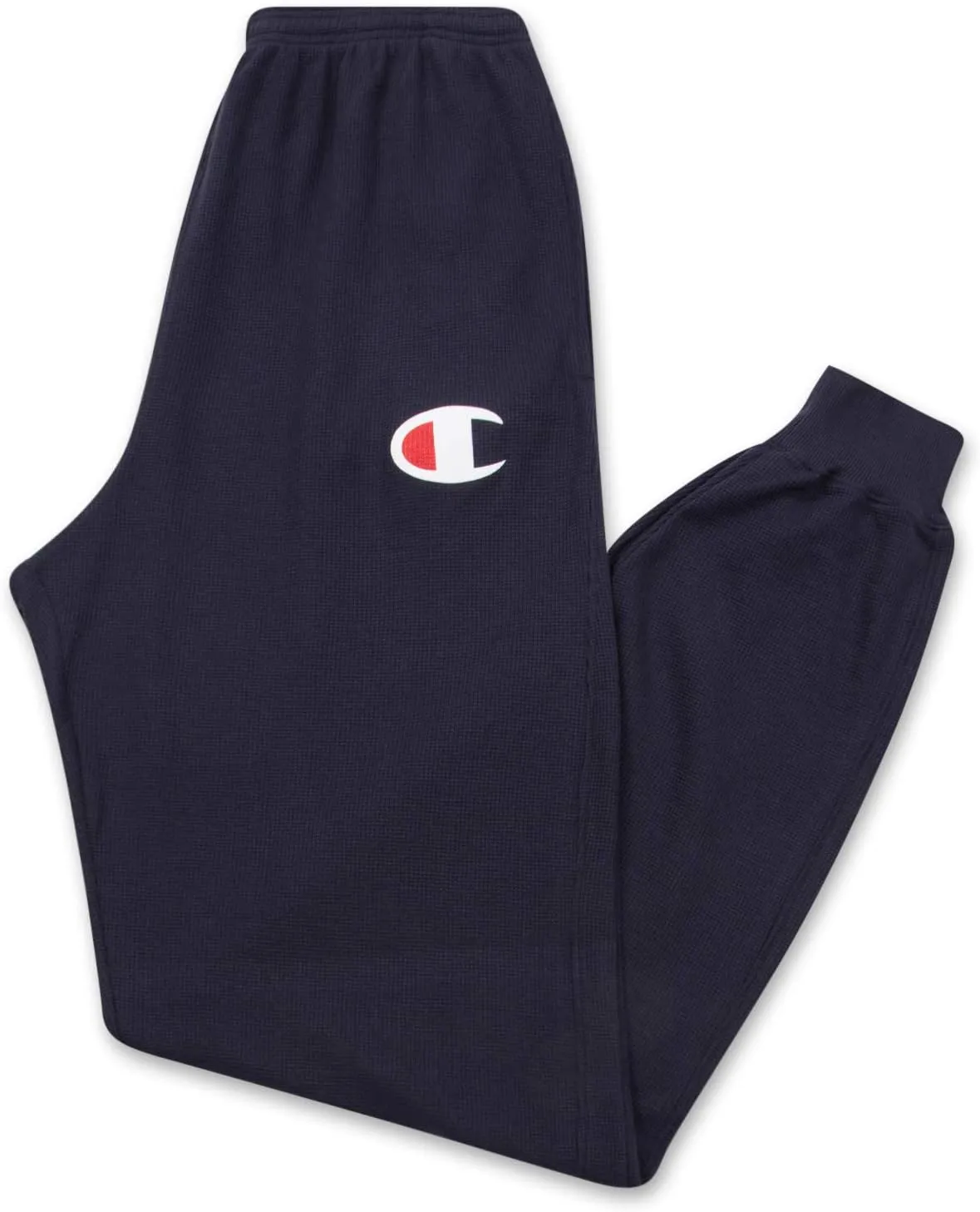 Champion Thermal Waffle Sweatpants Big and Tall - Lounge Jogger Sweatpants for Men