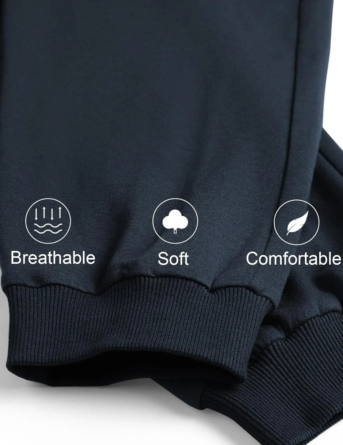 COOFANDY Mens Jogger Sweatpants Workout Athletic Sweatpants Casual Pants with Zipper Pockets