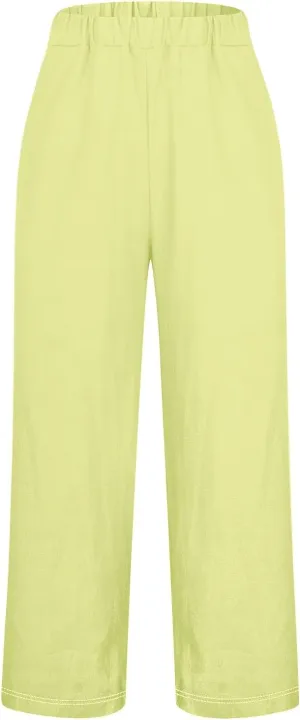 Cotton Pants For Women Long Pants Waist Casual Loose Trousers Pants Pants Boho Lounge Pants Baggy Palazzo Pants