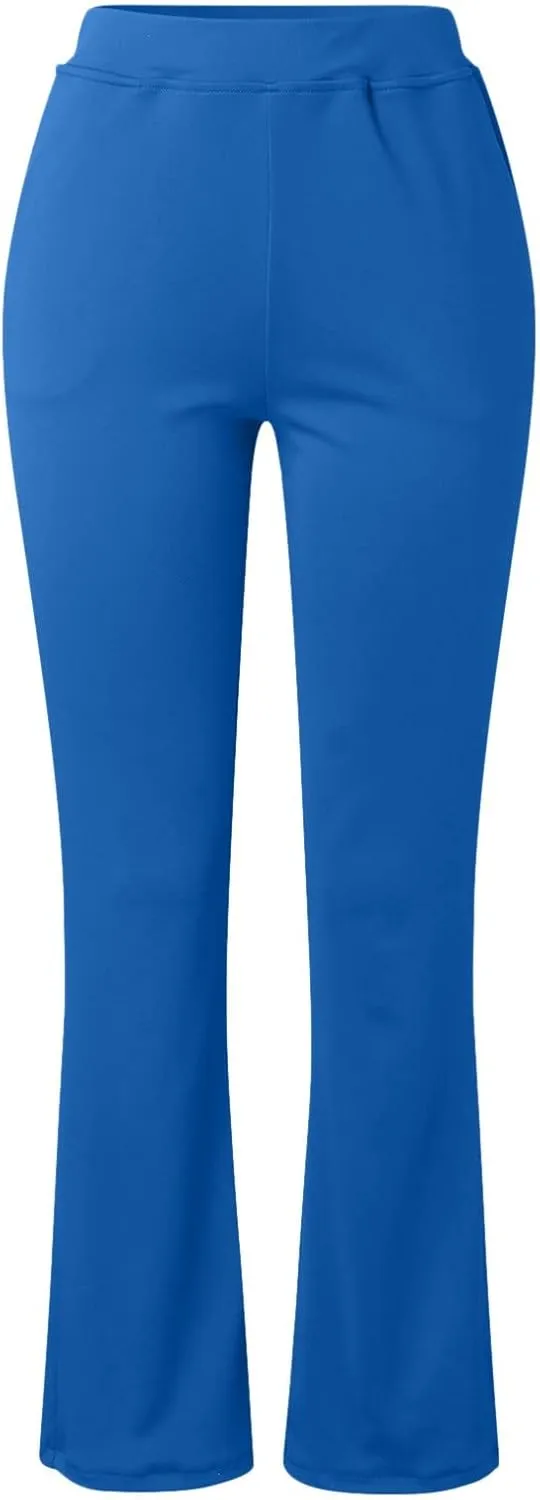 Dress Pants Women Business Casual Office Work Pants Premium Stretch Yoga Pants Straight Leg Bootcut Slacks Pants
