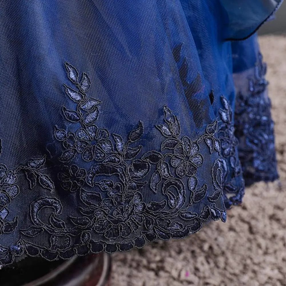 Flower Girl's Dress Princess Puffy Tulle Dresses Bridesmaid Wedding Communion Birthday Party Pageant Maxi Prom Gown for Kids