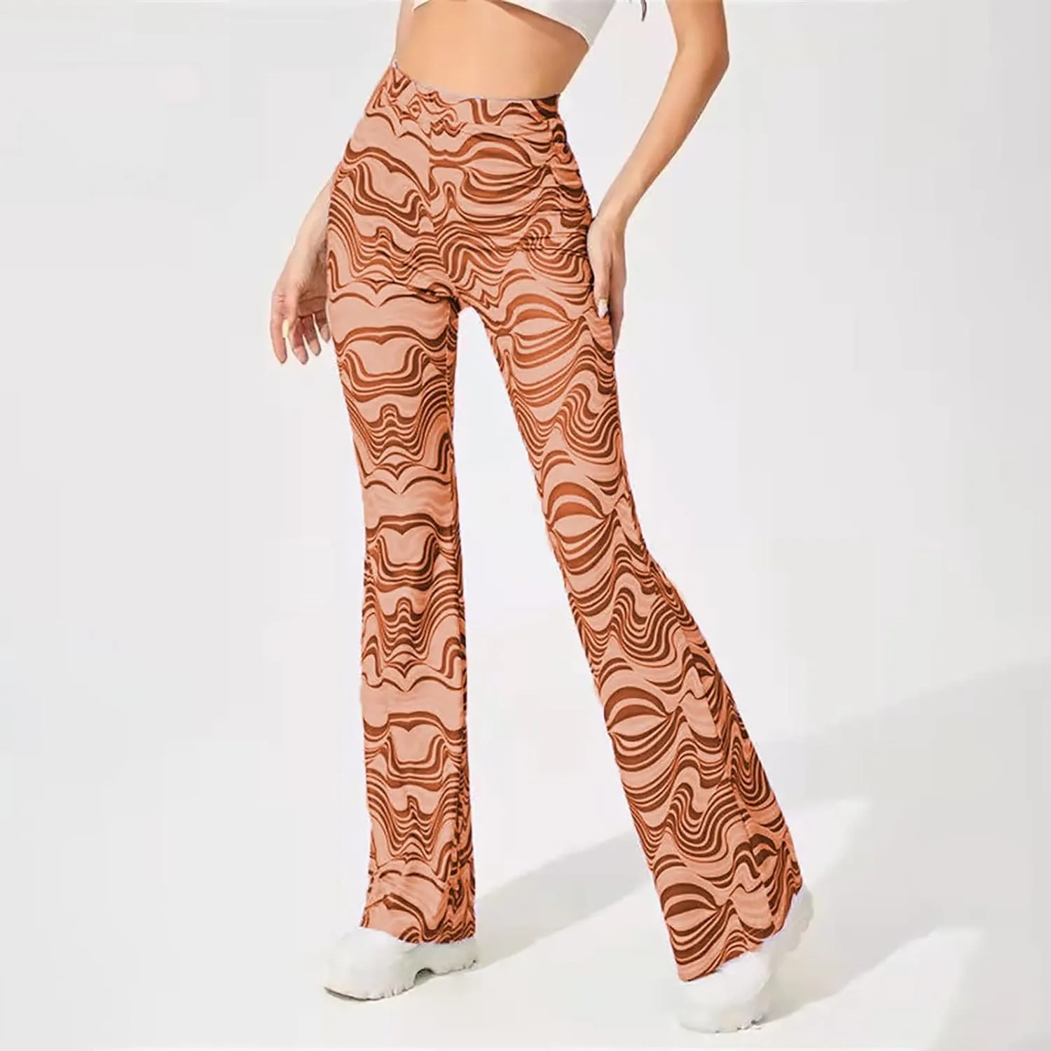 High Waist Yoga Pants with Pockets Pants Fitness Yoga Pants Tummy Control Work Pants Yoga Legging Woman
