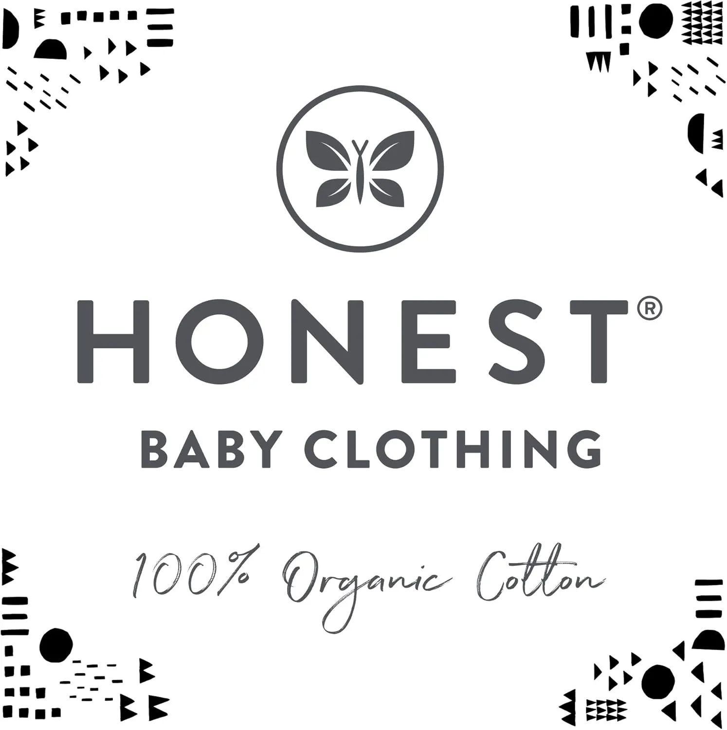HonestBaby 2-Pack Sleeper Gowns Layette Sets 100% Organic Cotton for Newborn Baby Boys, Girls, Unisex