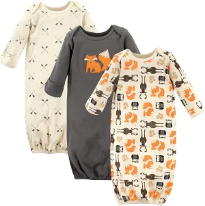 Hudson Baby baby-girls Cotton Gowns