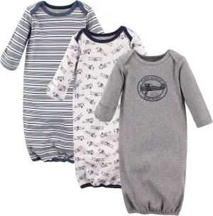 Hudson Baby baby-girls Cotton Gowns