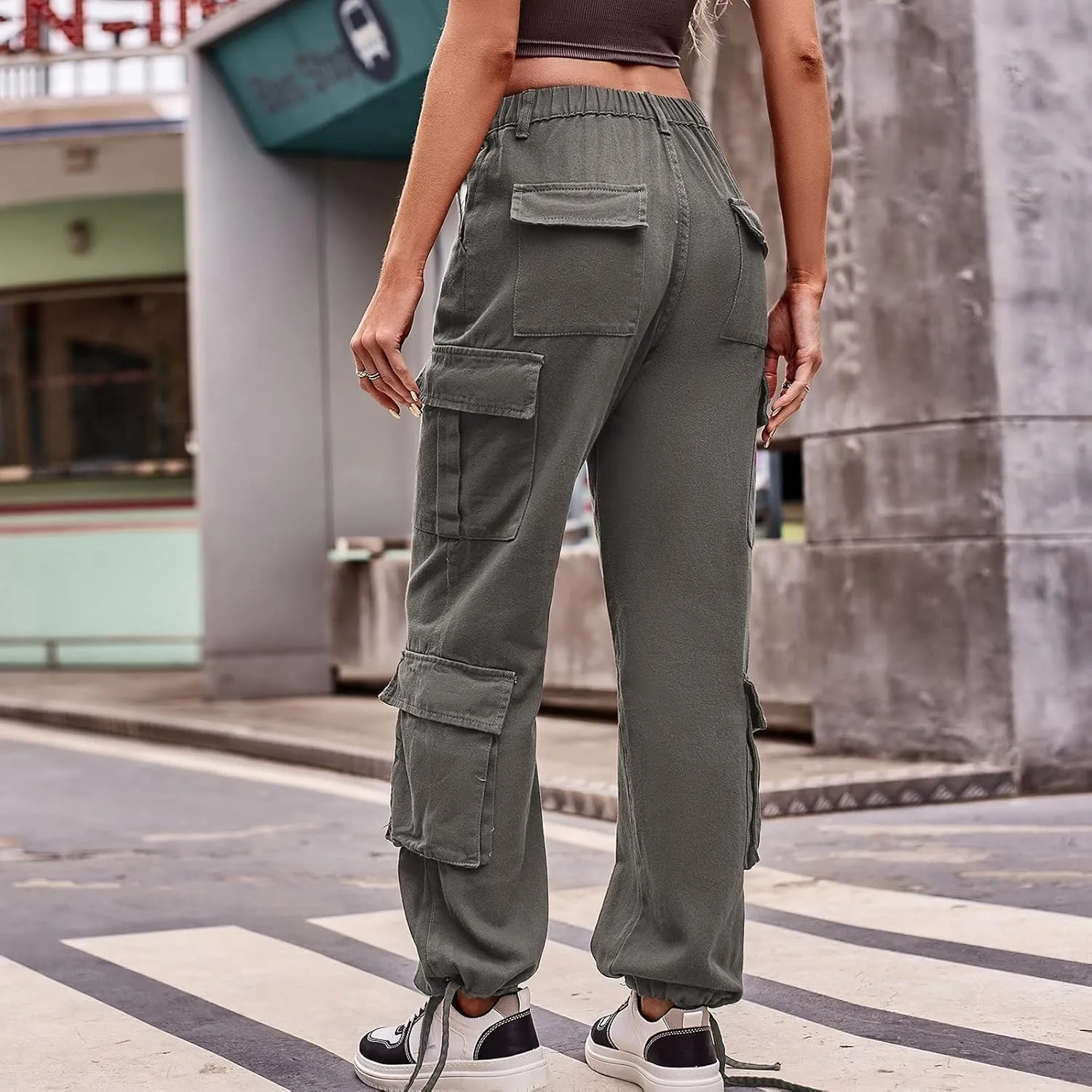 Litetao Women’s Fall Baggy Fleece Sweatpants Gym Joggers Pants Athletic Sporty Trousers Cute Sweatpants for Teen Girls A3092