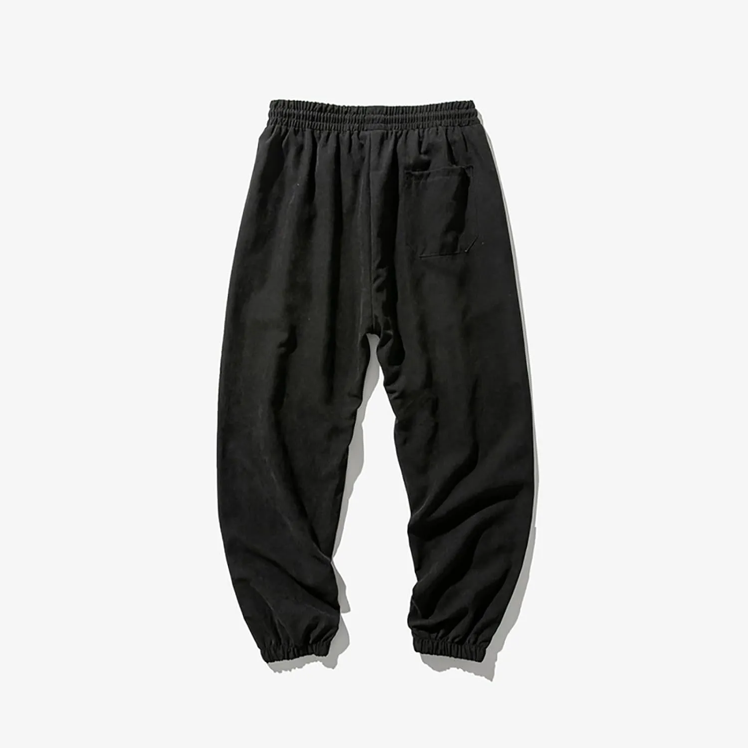 Mens Baggy Sweatpants Casual Relaxed Fit Baggy Pants Elastic Waist Drawstring Big and Tall Joggers Cargo Hiking Pants
