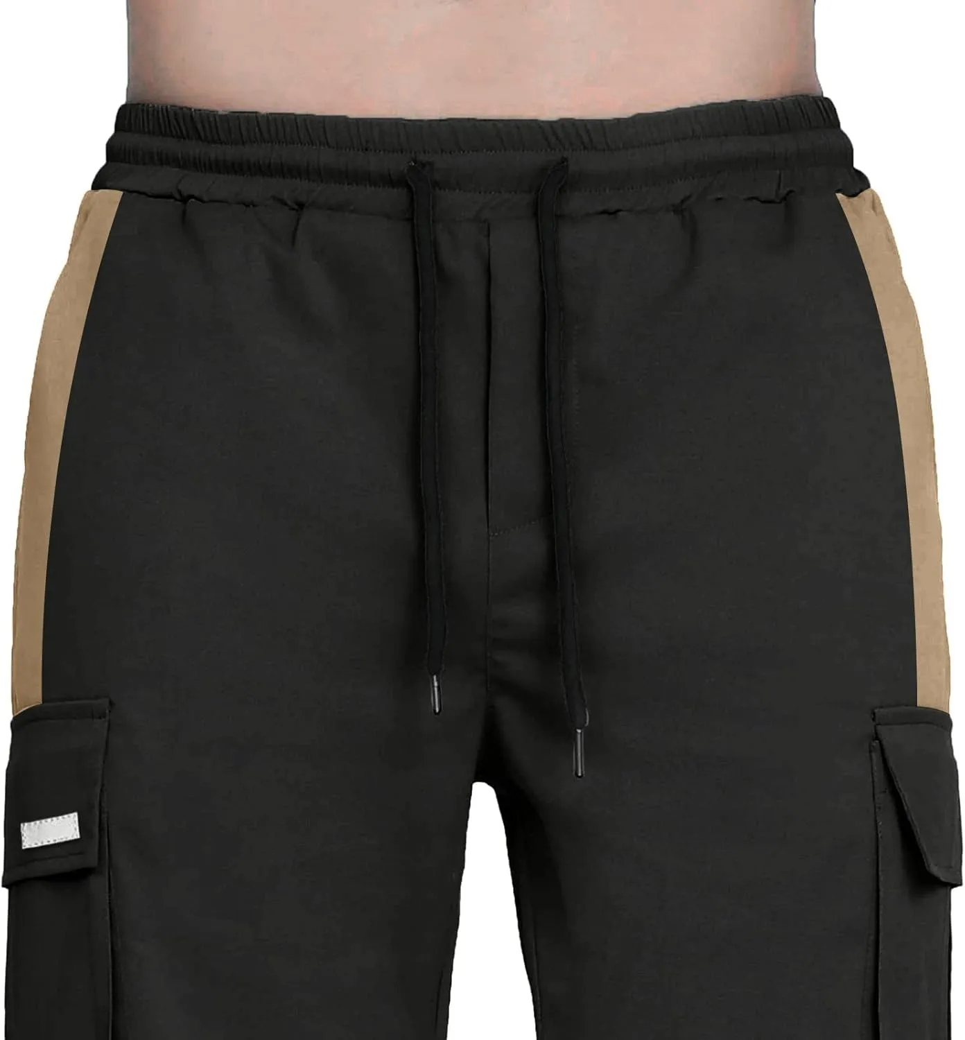Mens Cargo Pants Casual Mens Work Pants Big and Tall Work Pants for Men Cargo Black Fleece Pants Men Fitness Pants