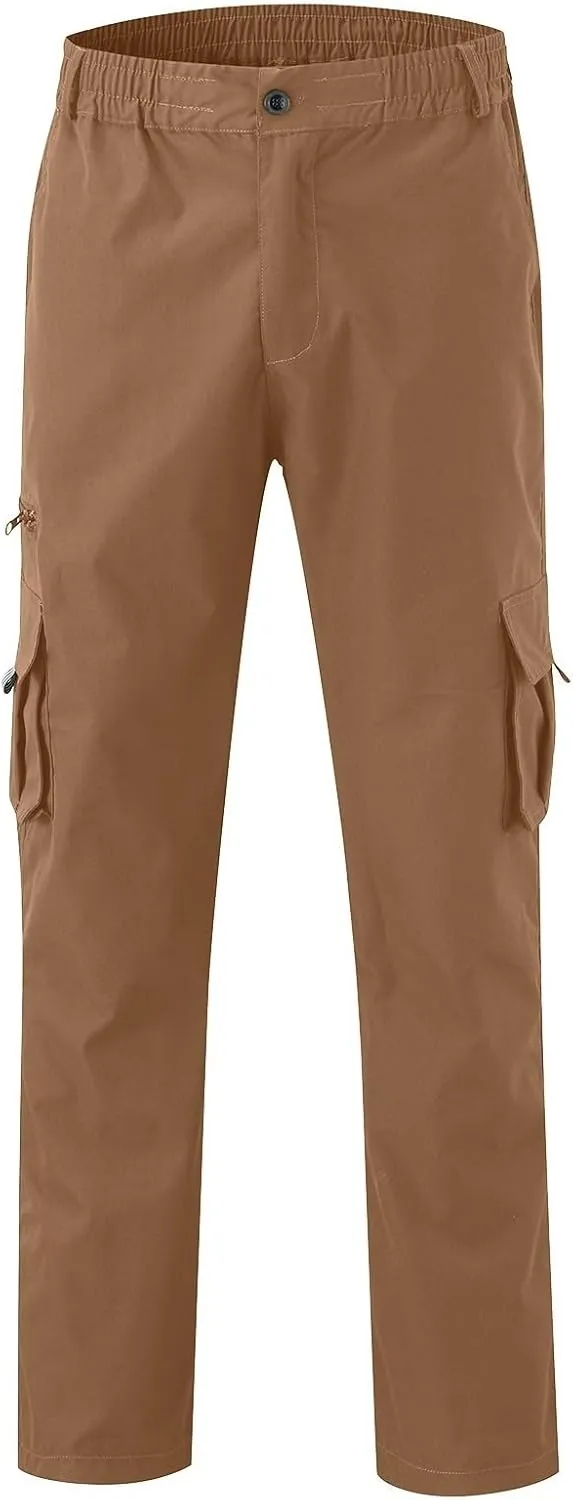 Mens Cargo Pants Casual Mens Work Pants Big and Tall Work Pants for Men Cargo Black Fleece Pants Men Fitness Pants