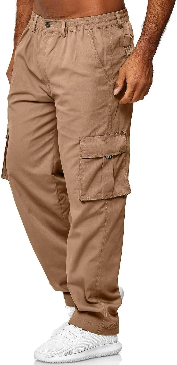 Mens Cargo Pants Casual Mens Work Pants Big and Tall Work Pants for Men Cargo Black Fleece Pants Men Fitness Pants