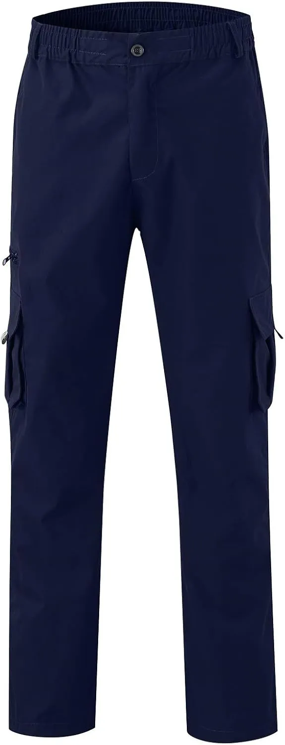 Mens Cargo Pants Casual Mens Work Pants Big and Tall Work Pants for Men Cargo Black Fleece Pants Men Fitness Pants