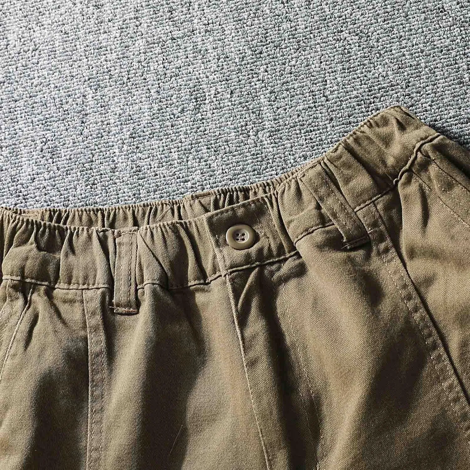 Men's Cargo Pants Mens Fashion Casual Multi Pocket Zipper Buckle Male Cargo Pants Outdoor Pants Tooling Pants