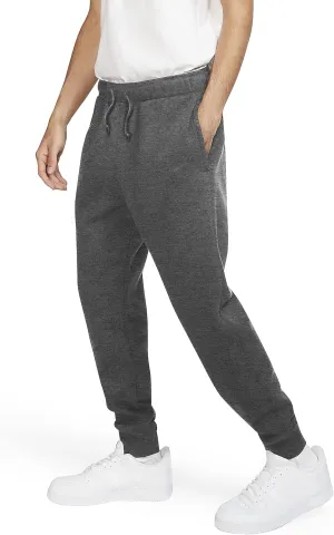 Mens Classic Fleece Athleisure Workout Jogger Gym Sweats Golf Comfort Casual Yoga Pants