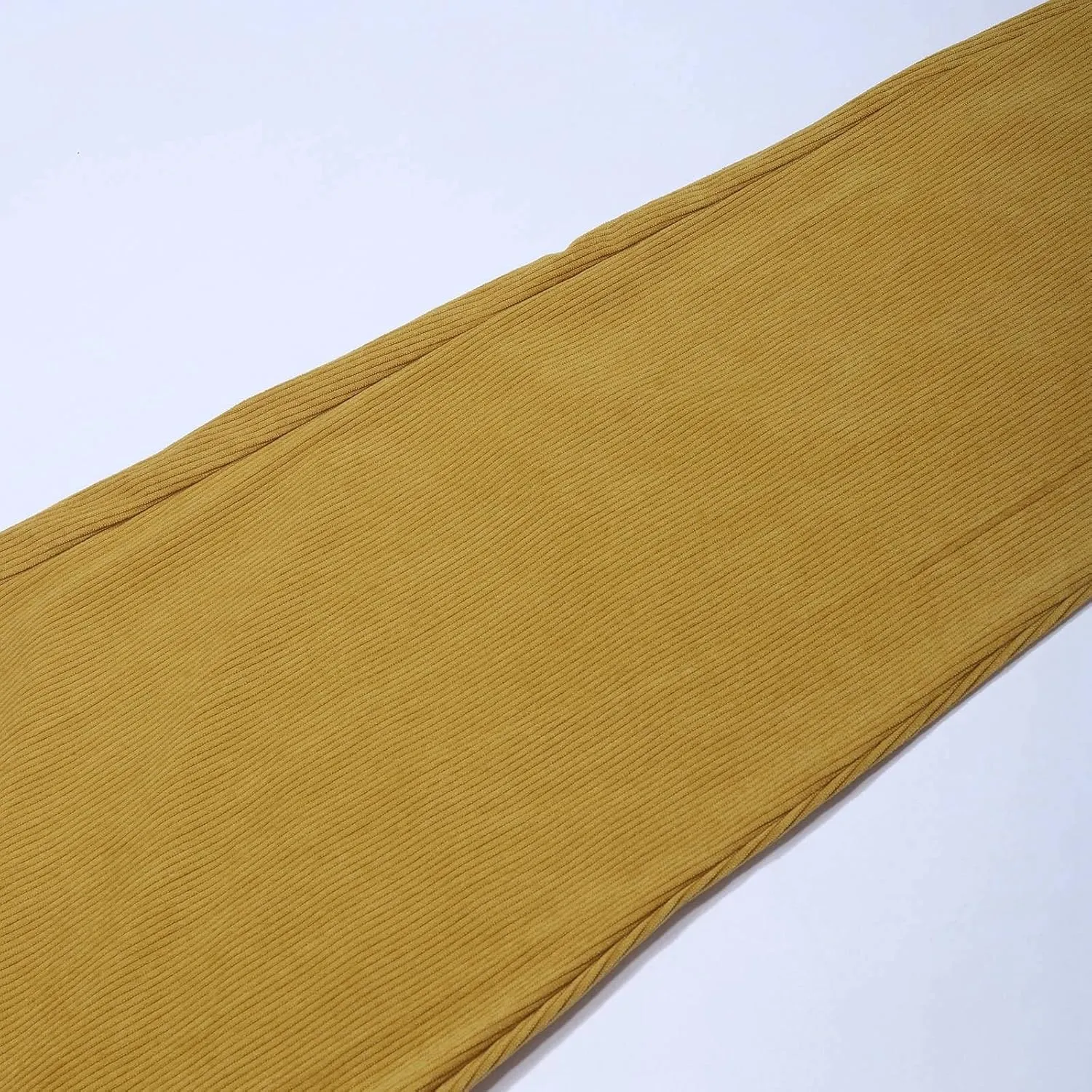 Mens Corduroy Pants Straight Leg Tapered Pants Elastic Waist Baggy Comfy Casual Lounge Trousers with Pockets 2025