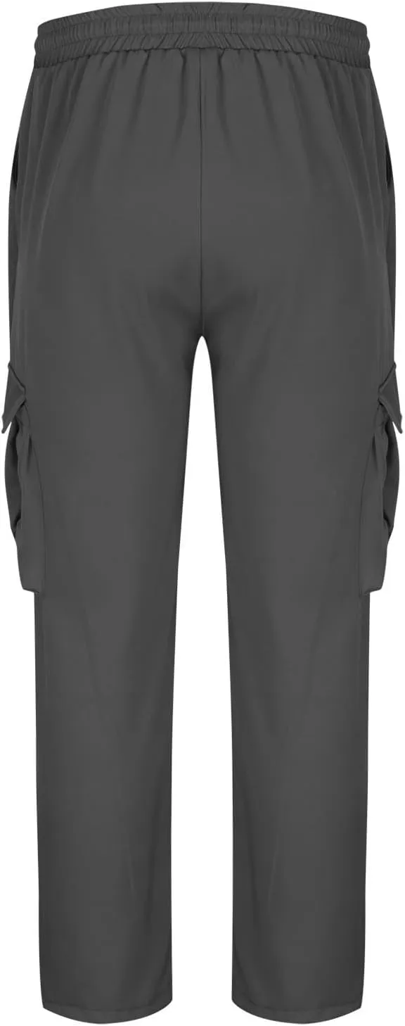 Mens Hiking Pants Tactical Cargo Pants for Men Mens Lightweight Pants Summer Workout Pants with Multi Pockets