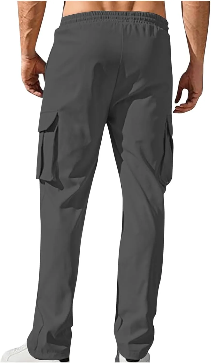 Mens Hiking Pants Tactical Cargo Pants for Men Mens Lightweight Pants Summer Workout Pants with Multi Pockets