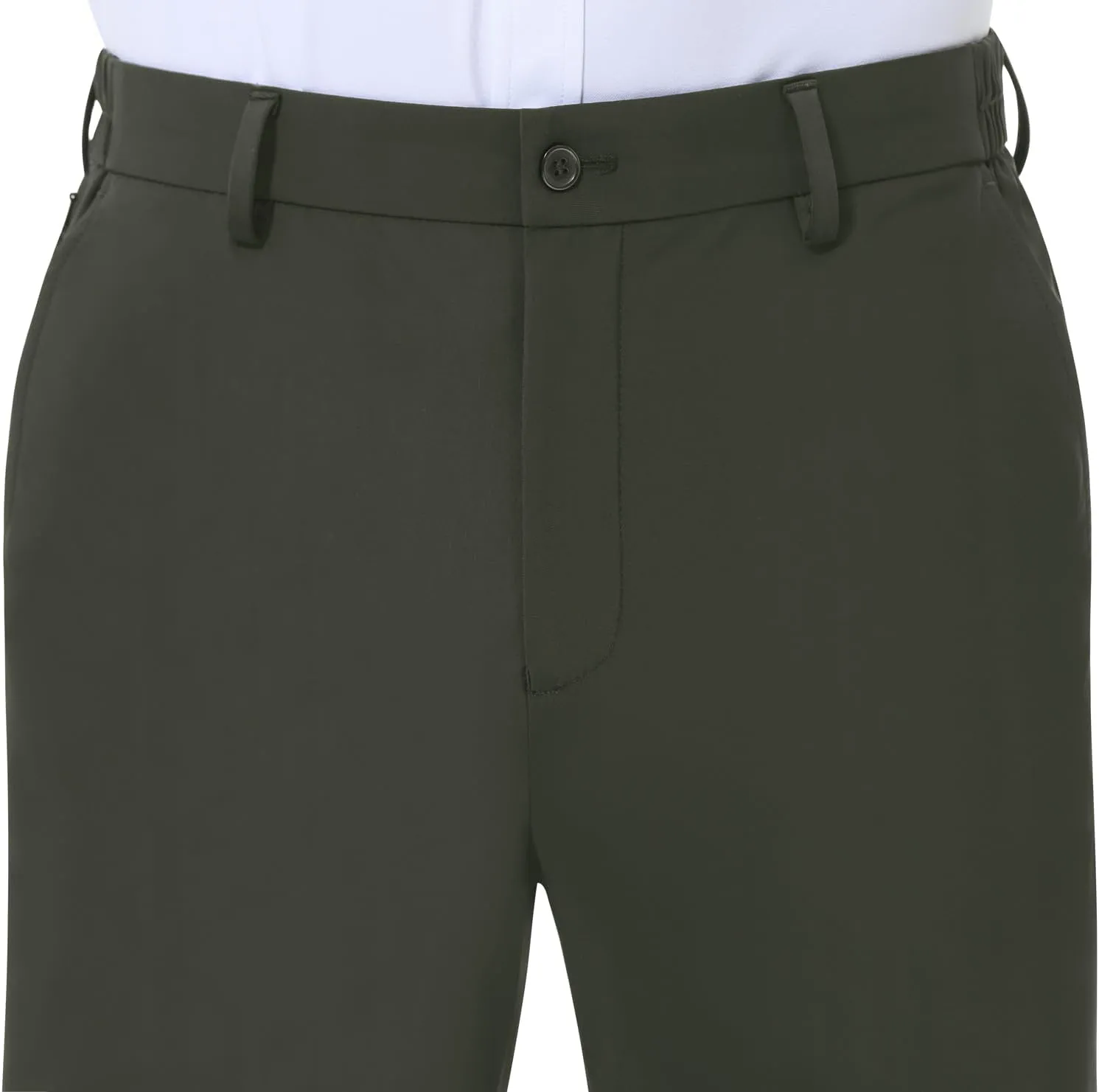 Mens Stretch Dress Pants Slim Fit Dress Pants for Men Expandable Waist Dress Pants Casual Athletic Golf Pants