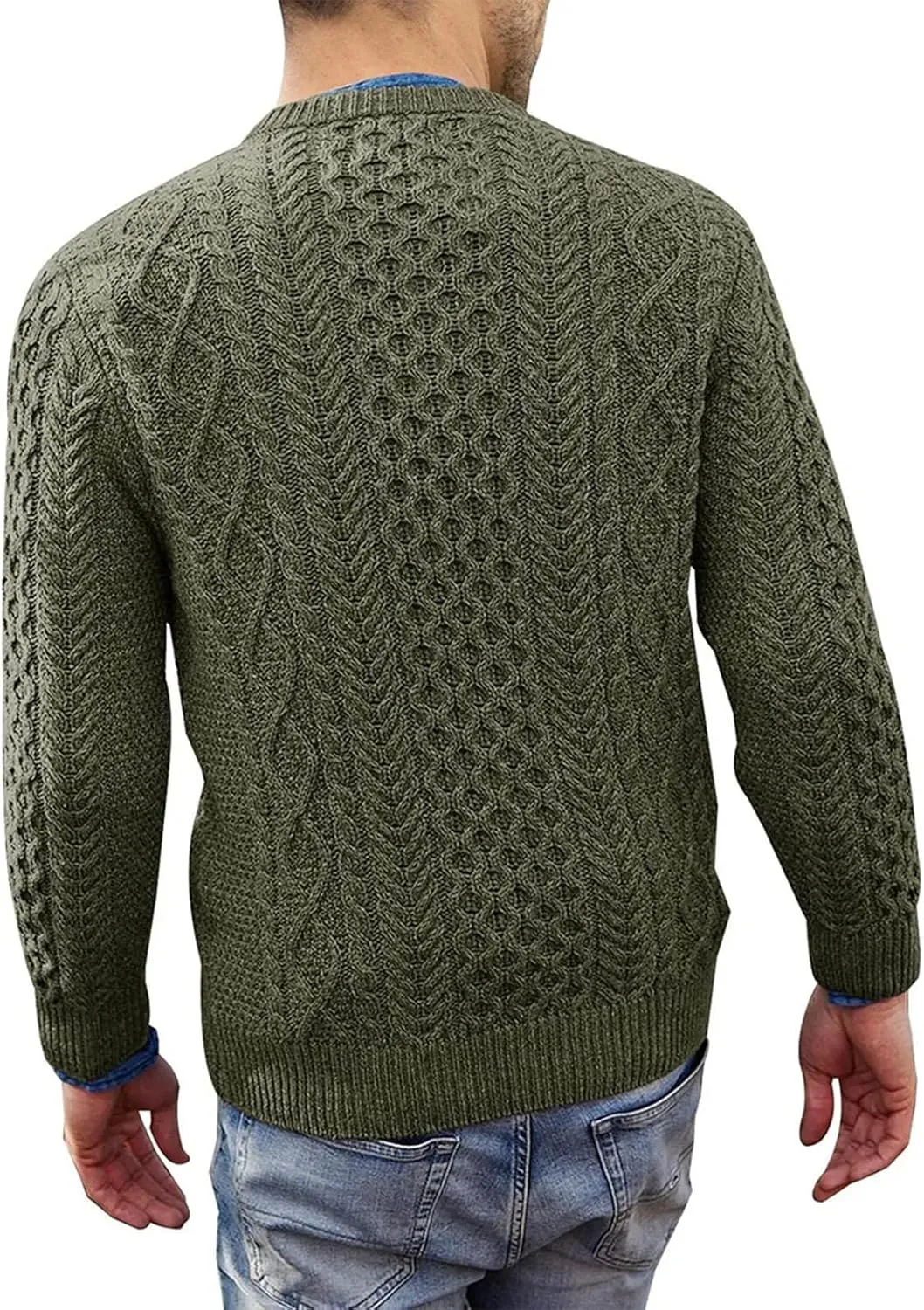 Mens Sweaters and Pullovers Winter Dressy Casual Vintage Aztec Work Sweater