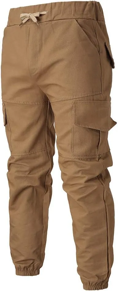 Nyybw Mens Hiking Cargo Pants - Fashion Joggers Cycling Sports Pants Casual Cargo Pants Gym Sweatpants Trousers Long Pants