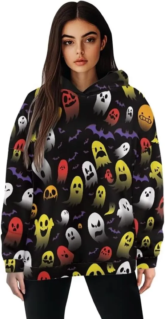 Oversized Sweatshirt for Women Loose Hoodie Pullover Hooded Sweatshirt Drop Shoulder Pullovers Jacket