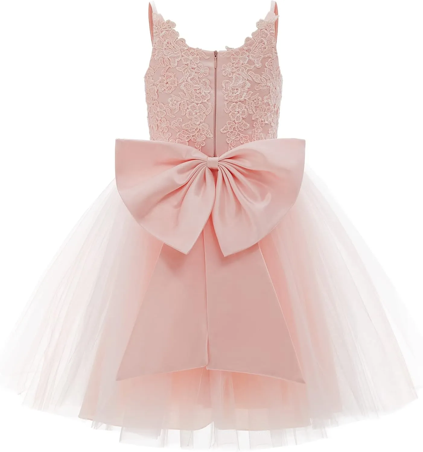 PLwedding Flower Girls Lace Tulle Ball Gowns First Communion Dresses