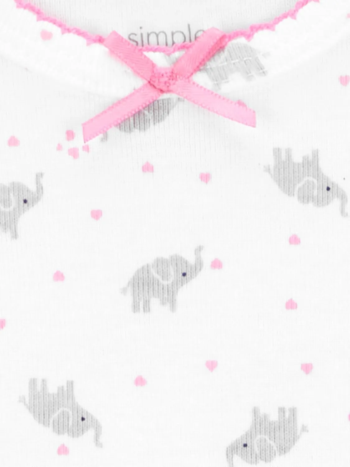 Simple Joys by Carter's Baby Girls' 3-Pack Cotton Sleeper Gown