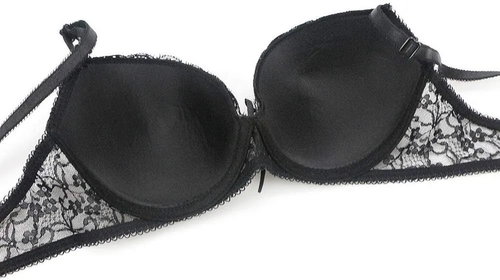 Swbreety Women's Lingerie Sexy Push up Lace Bra Underwear Bikini Panties Set