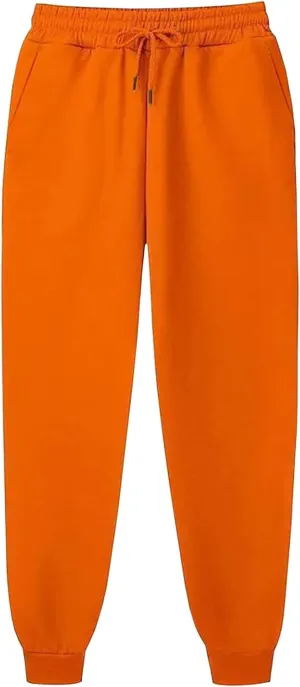 Sweatpants Joggers for Men Women Fleece Pants with Pockets Lightweight Casual