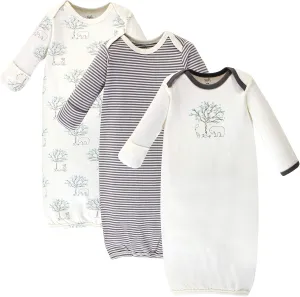 Touched by Nature Unisex Baby Organic Cotton Gowns