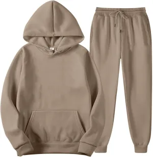 Track Suits for Women Set - 2 Piece Outfits Sweatsuit Pocket Hoodies with Pants Spring Jogging Workout Sets for Women