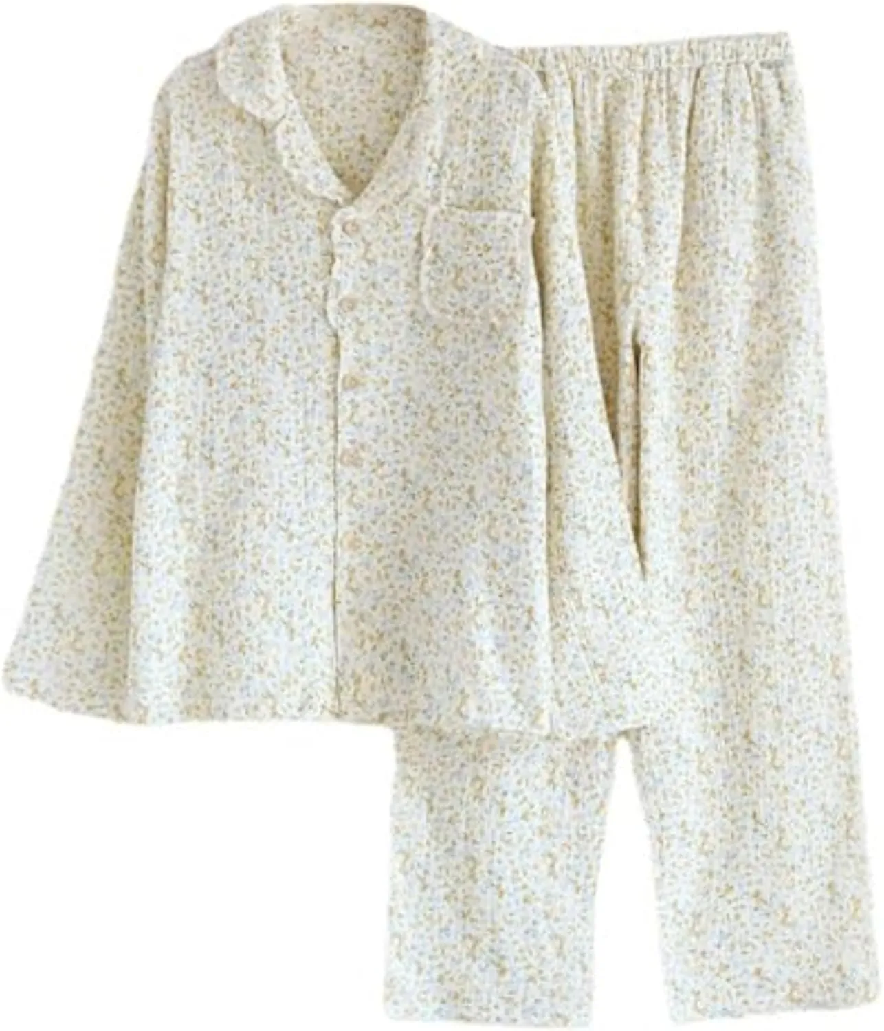 Vhitler Linen Set Coquette Womens Pajamas Set Summer Lounge Sets for Women Old Money Aesthetic