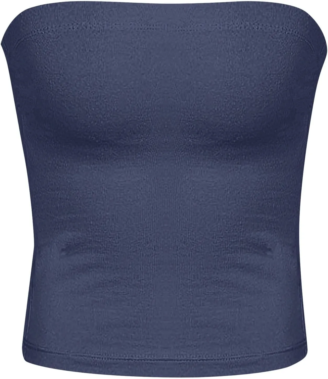 Women Strapless Tube Top Sexy Sleeveless Backless Bandeau Shirts Y2K Going Out Crop Tops Summer Outfits 2025