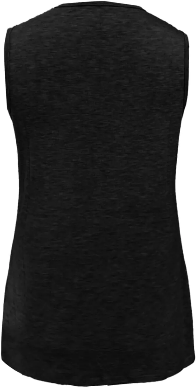 Women Tank Tops 2025 Comfy T Shirts Dressy Sleeveless V Neck Summer Loose Fit Tank Tops Tees