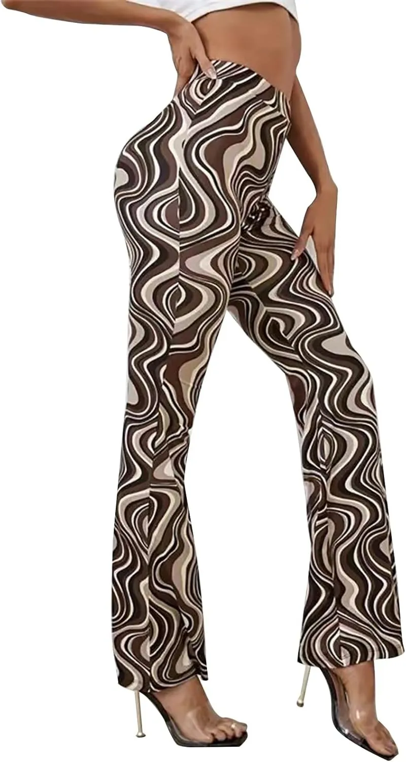 Womens Pants Yoga Casual Pants Flared Pants Fitness Yoga Pants Multi Pack Black Leggings Black Leggings Women Cotton
