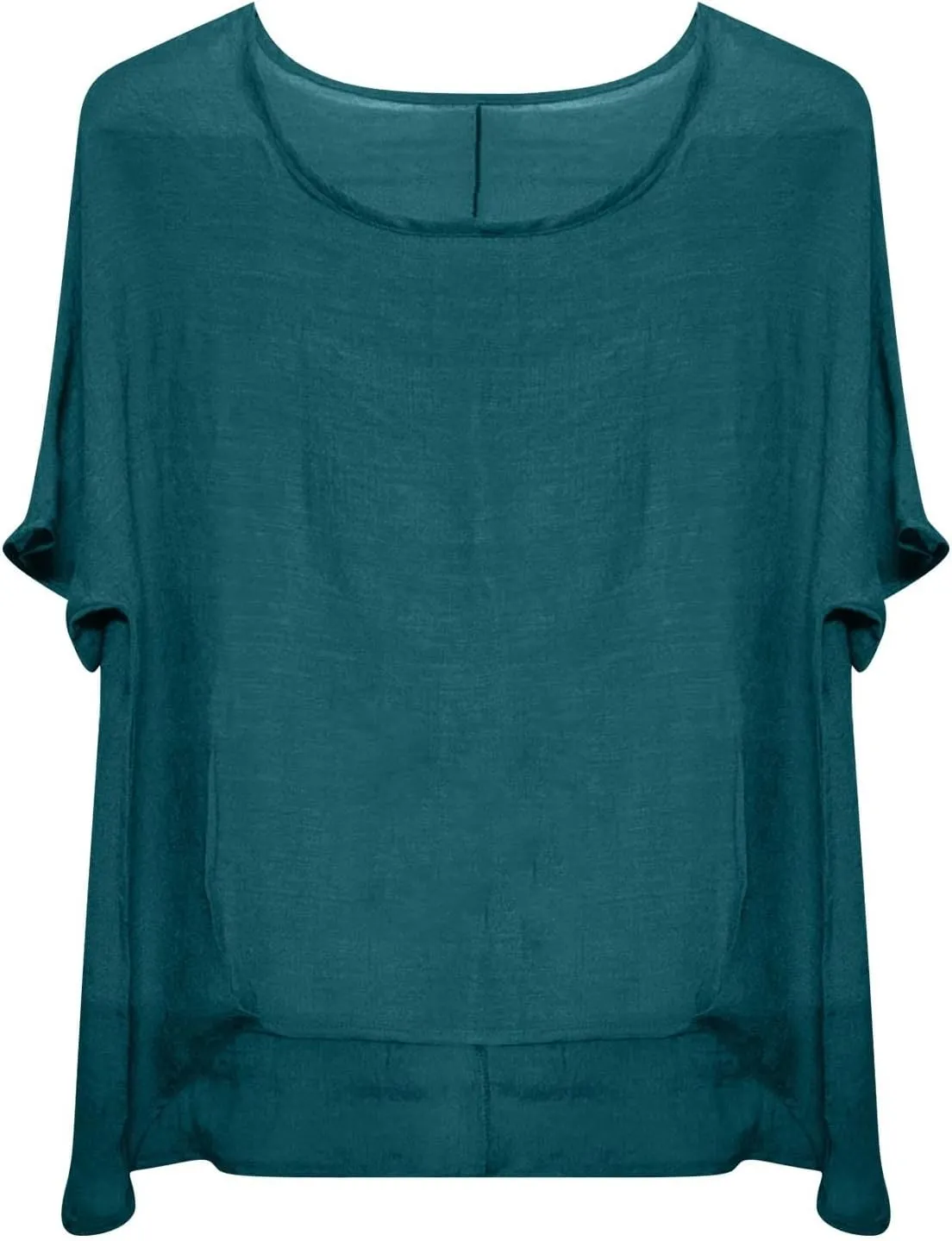 Women's Summer Cotton Linen Boho Floral Short Sleeve Tunic Tops Casual Comfy Womens Tops Oversized Business