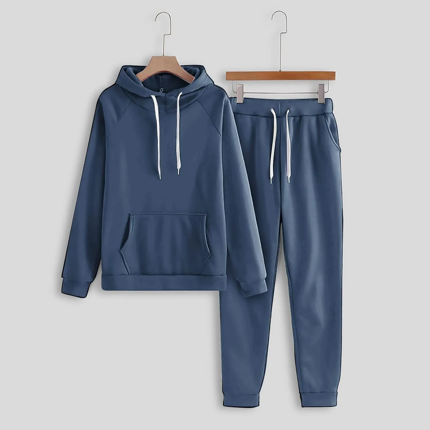 Womens Sweatsuits 2 Piece Sets, Hooded Tracksuits Set Long Sleeve Sweatshirt Jogging Pants Fall Outfits Lounge Sets