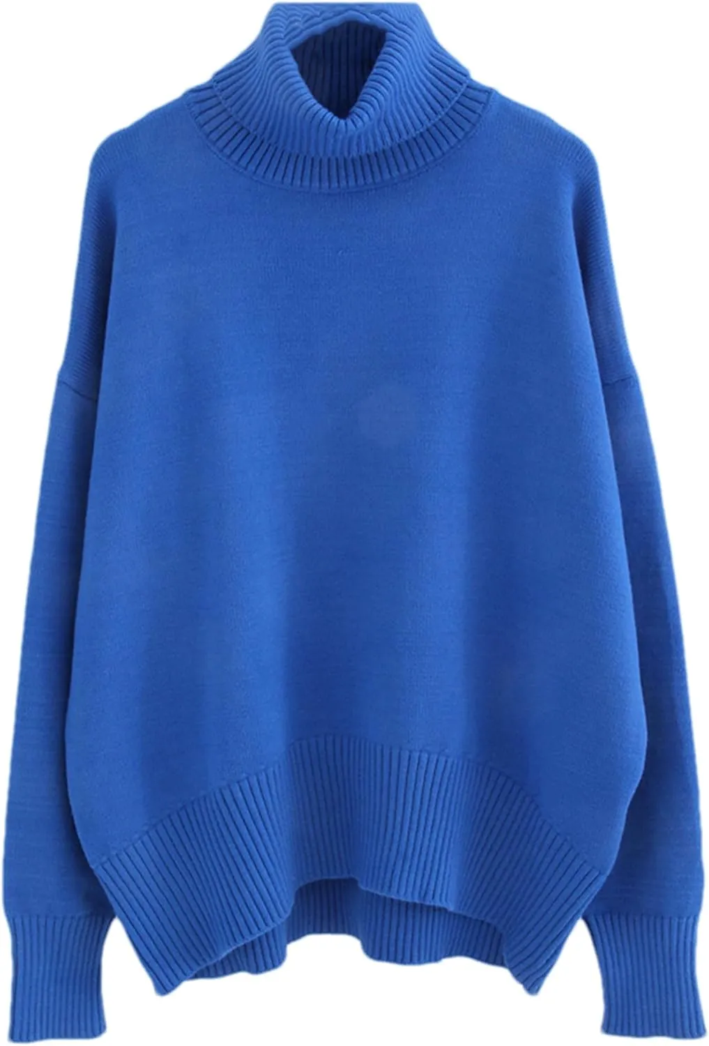 Women's Thick Sweaters Oversize Turtleneck Winter Warm Pullovers