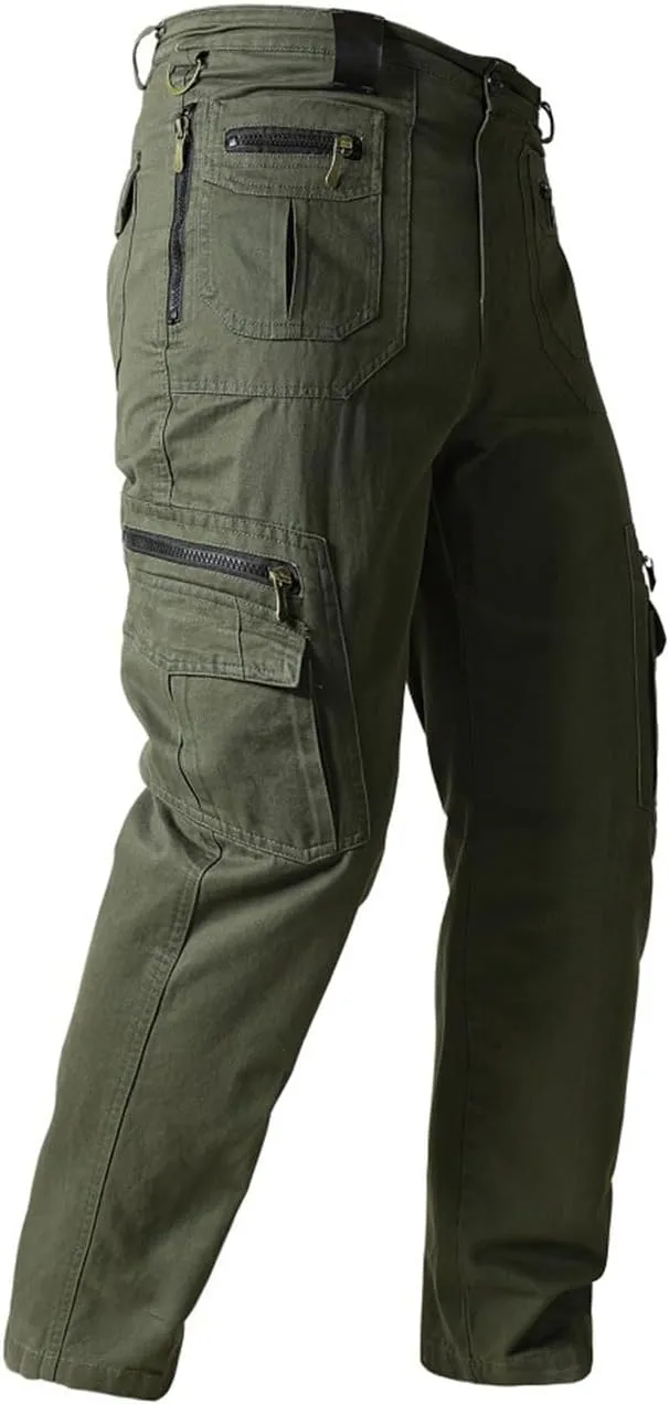 Work Pants for Men Construction Tactical Cargo Pants with Pockets 2024 Relaxed Fit Tactical Pants Camo Cargo Pants