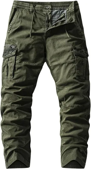 Work Pants for Men Construction Tactical Cargo Pants with Pockets 2024 Relaxed Fit Tactical Pants Camo Cargo Pants