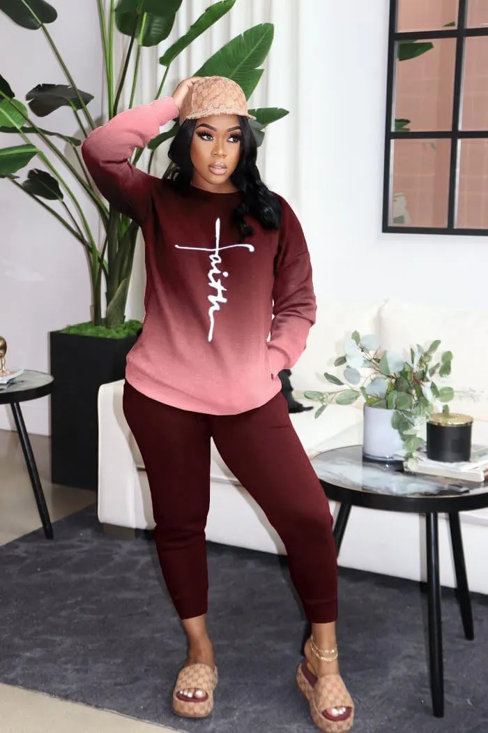 YeGine Womens 2 Piece Outfits Sweatsuits Casual Long Sleeve Jogger Tracksuits Lounge Sets With Pockets